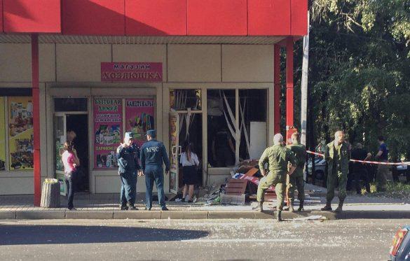 В Донецке взорвали гранату в продуктовом магазине