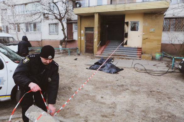 Украинский нацгвардеец загадочно умер на Мариупольской в Киеве
