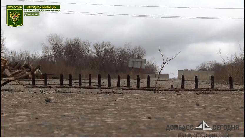 Блокпост станица Луганская 06.2014. Луганский блокпост.