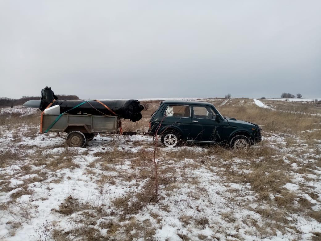 В Луганской области неизвестные пытались провезти через границу боевой вертолёт