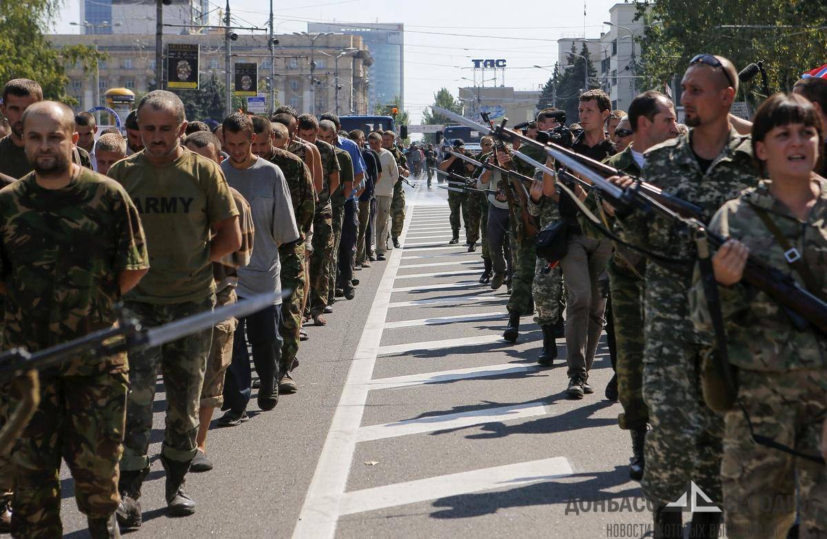 Пленные украинцы фото