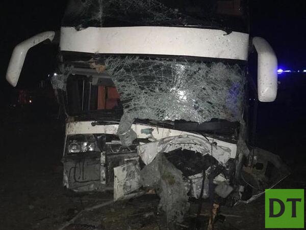 Автобус «Донецк – Москва» попал в страшную аварию