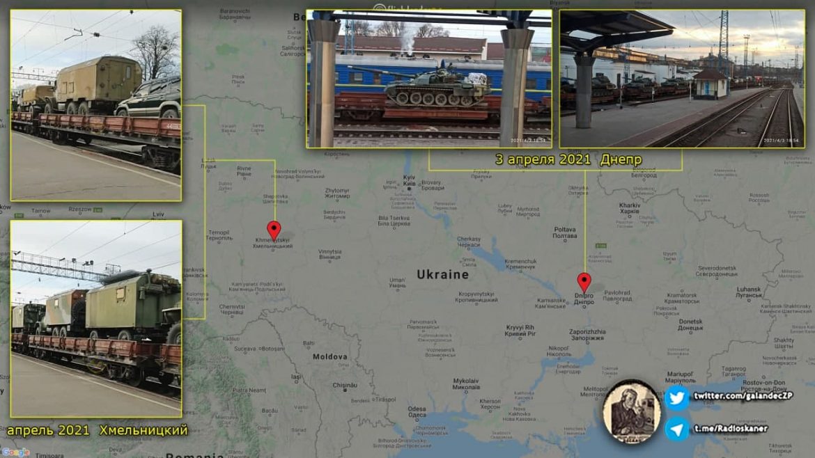 ВСУ гонят к ДНР танки, артиллерию и фосфорные бомбы - эшелоны едут по всей Украине