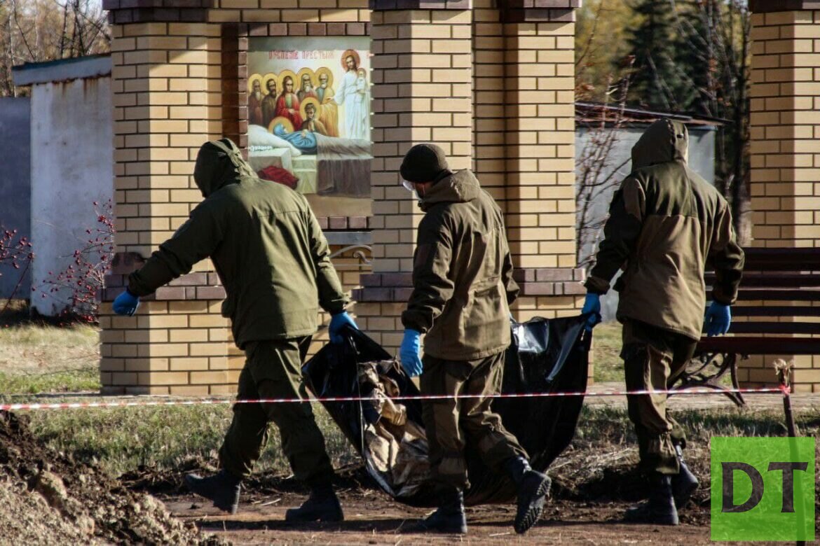 В Луганске обнаружены жуткие братские могилы 2014 года