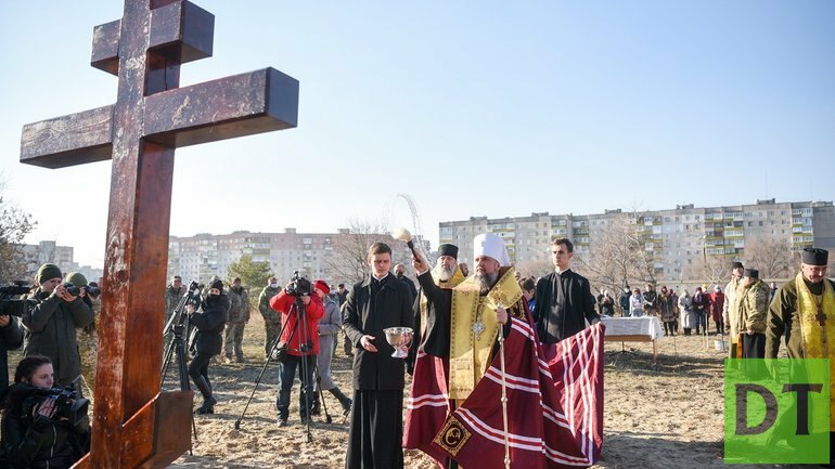 В Северодонецке строят святилище для молитвы за "киборгов"