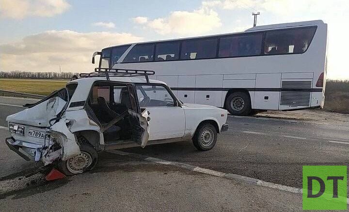 Школьники из ДНР попали в аварию под Ростовом
