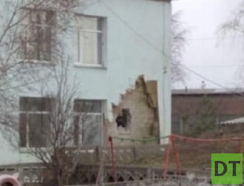 ВСУ прямой наводкой уничтожили детский сад под Луганском
