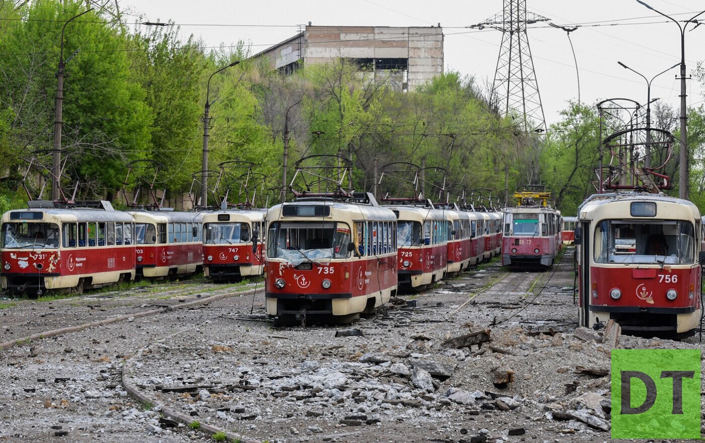 Мариуполь трамвай фото