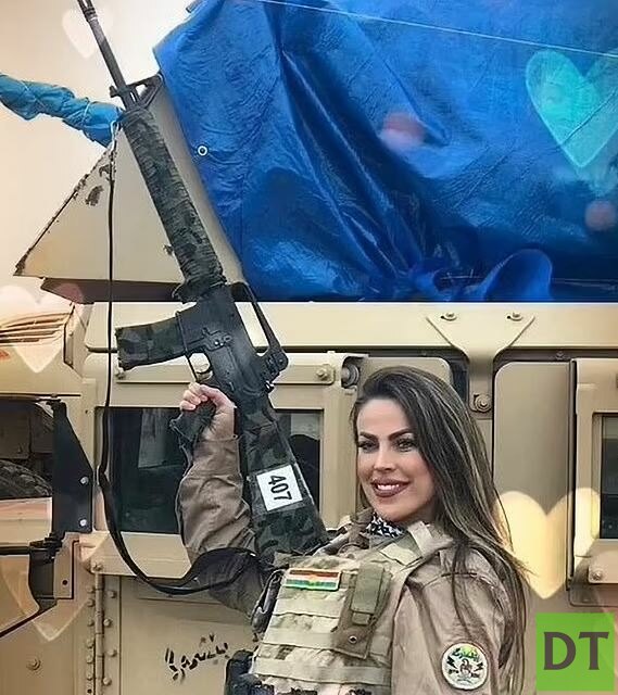 Daily Mail: В бункере Харькова погибла бразильская модель-снайпер