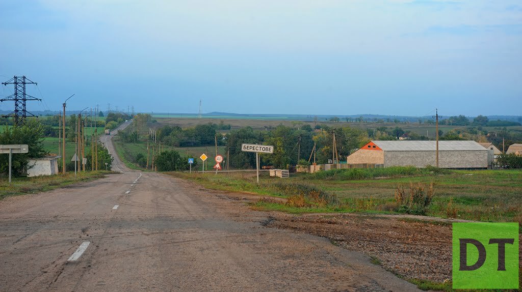 Берестовое бердянский район карта