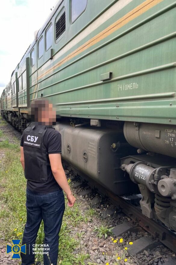 СБУ обвиняет белорусские локомотивы в работе на РФ