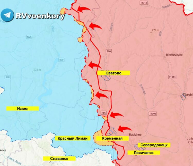 Карта боевых действий на украине на сегодня в реальном времени русская