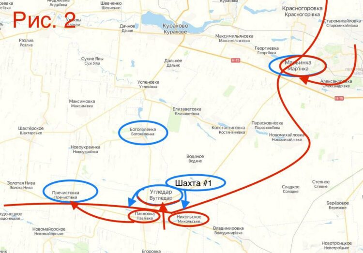 Сватово кременная карта боевых действий