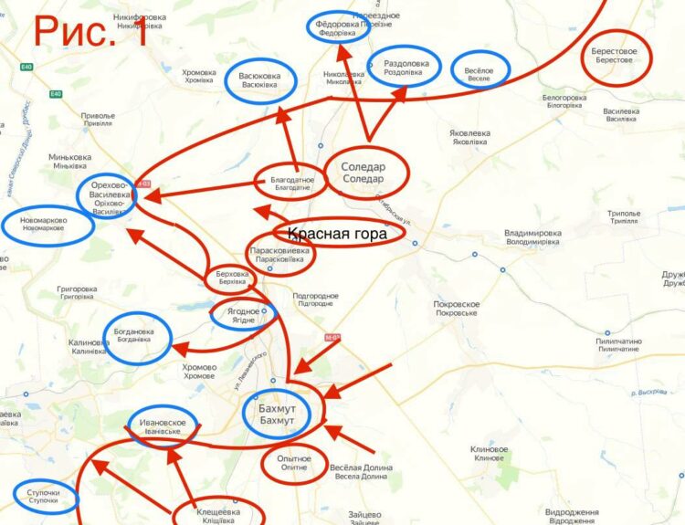 Сватово кременная карта боевых действий