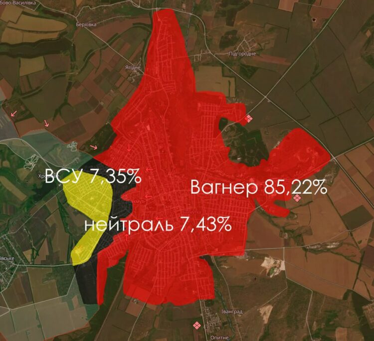 Карта чвк вагнера украина