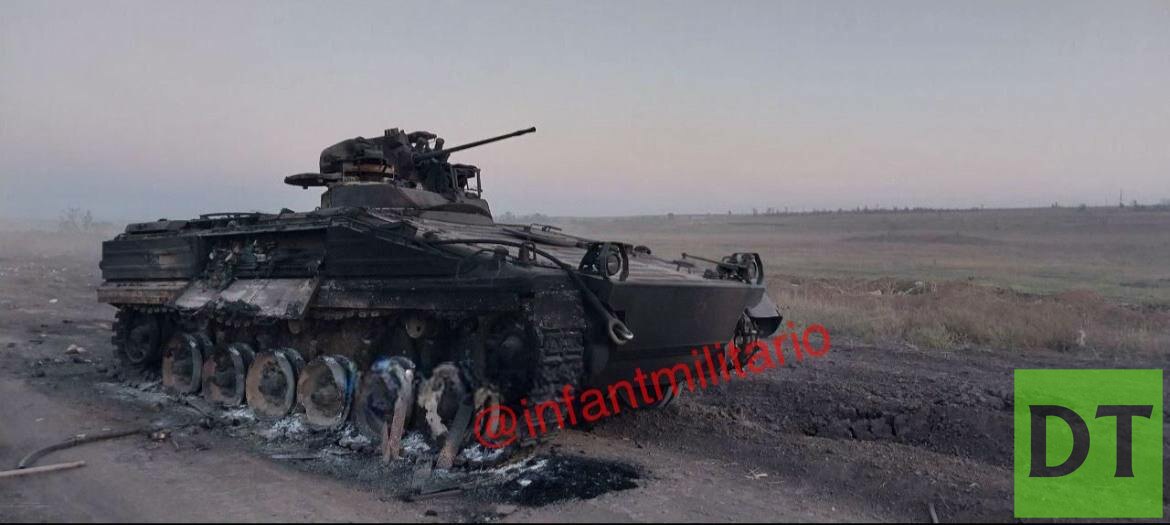 В Запорожской области достоверно уничтожена первая БМП Marder 1A5