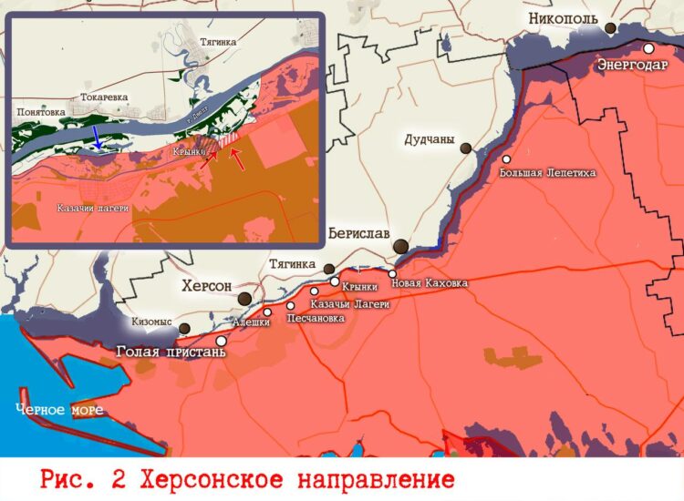 Карта боевых действий авдеевки