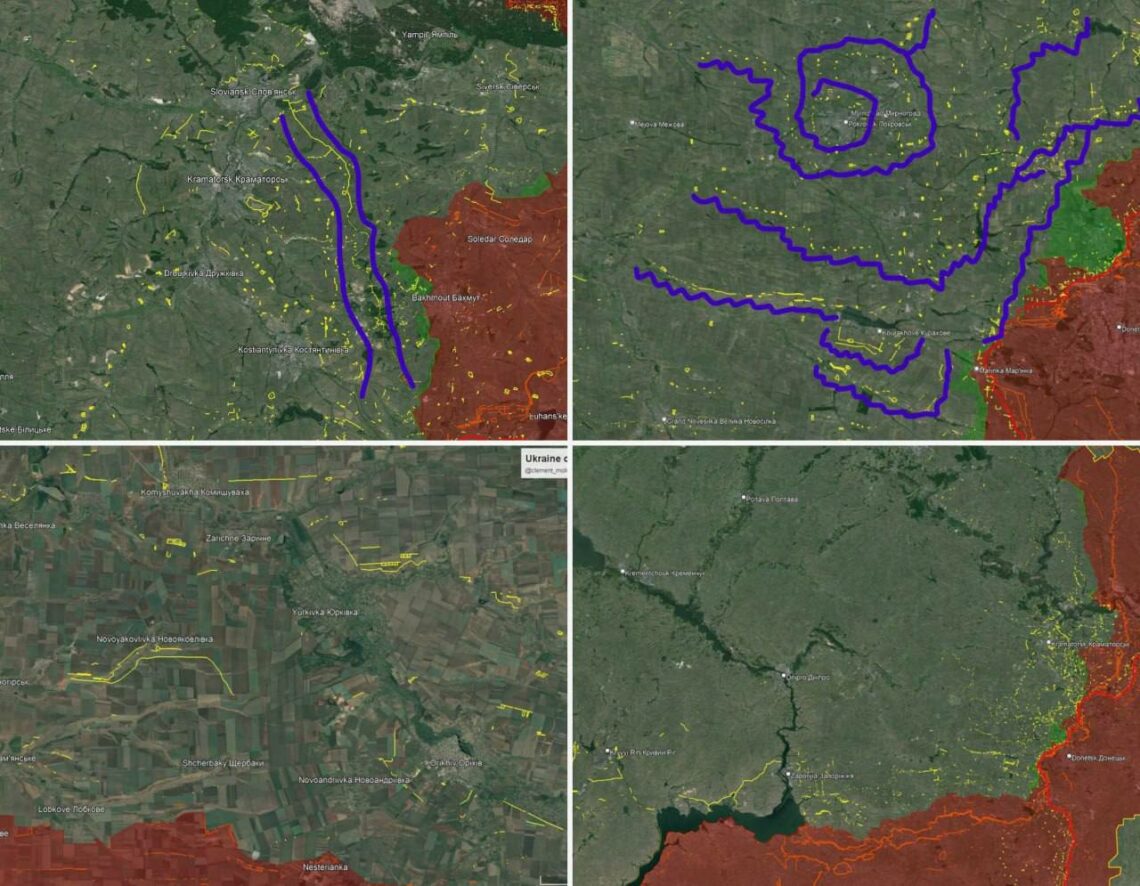 Карта боевых действий в донецке