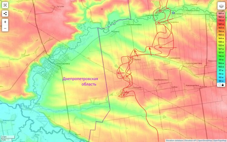 От Курска до Херсона: продвижение ВС РФ и разгром украинских штурмовых групп, карта боевых действий