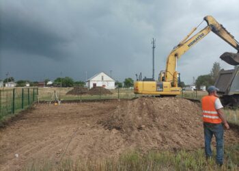 В селе Касьяновка началось обустройство зоны отдыха