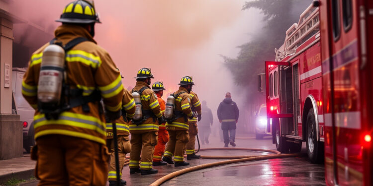 В Енакиево потушили пожар в жилом доме. Никто не пострадал