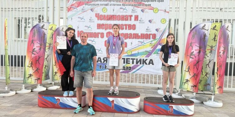 Спортсмены из ДНР завоевали 19 медалей на чемпионате Юга России по лёгкой атлетике