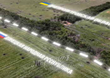 Первые кадры с границы: ВС РФ вытеснили врага и вошли в Днепропетровскую область