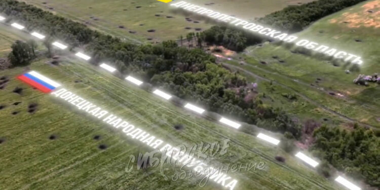 Первые кадры с границы: ВС РФ вытеснили врага и вошли в Днепропетровскую область