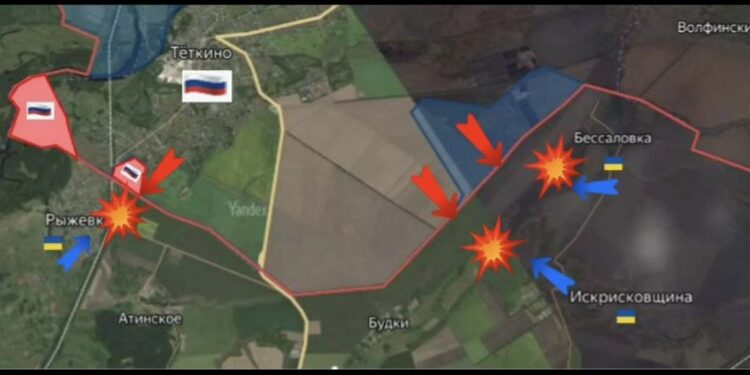 На границе в Курской области отбиты новые атаки противника