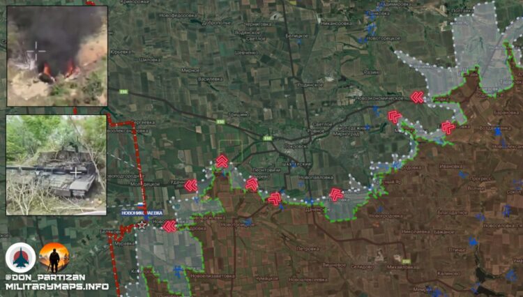 ВС РФ освободили большую территорию Сумской области, карта боевых действий