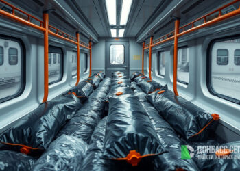 Украина в очередной раз отказалась принимать тела своих погибших военнослужащих, состав с рефрижераторами так и стоит на границе