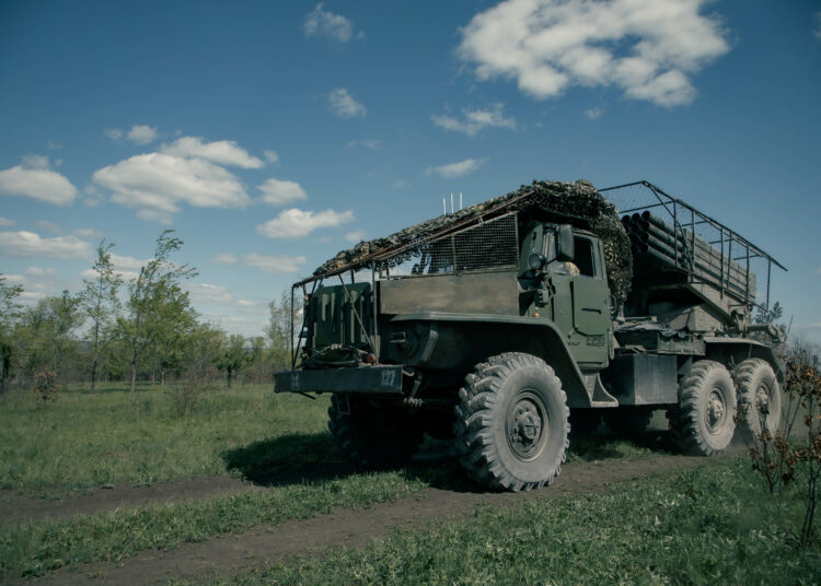Российские войска окружили Константиновку с трех сторон, карта боевых действий