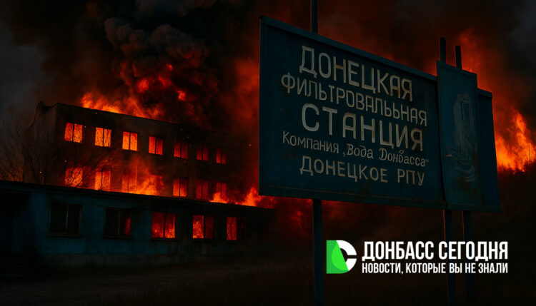 Москва разработает проект восстановления фильтровальной станции Донецка