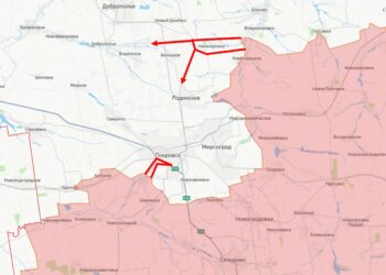 Российские войска берут Никаноровку, тесня противника к железной дороге