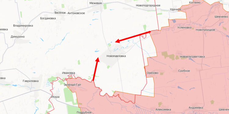 Российские войска прорвали оборону боевиков на Днепропетровском направлении