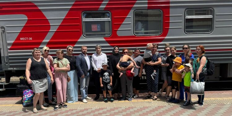 Дети из ДНР приехали на реабилитацию в Дагестан