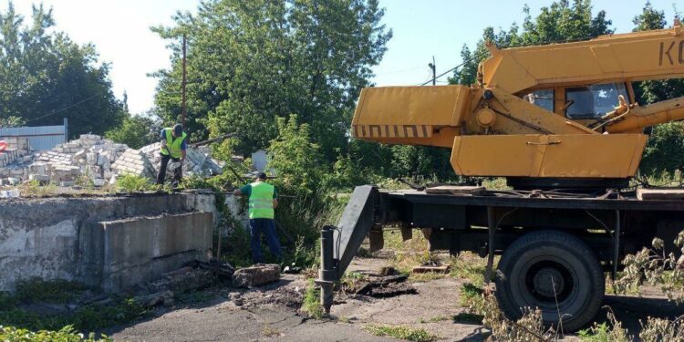В Дебальцево началась подготовка к строительству спортивного комплекса