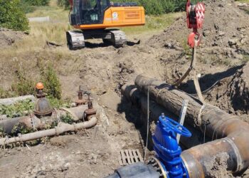 В Горловке обновляют водопровод для 18 тысяч жителей