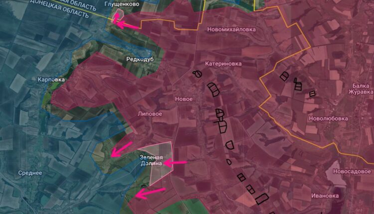 Битва за Красный Лиман: Зелёная Долина и Глущенково почти освобождены