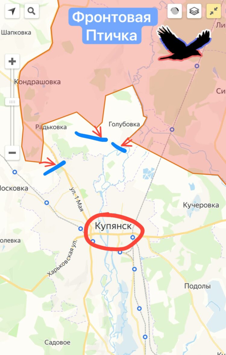 ВСУ теряют позиции и готовятся отступать за Днепр, карта боевых действий