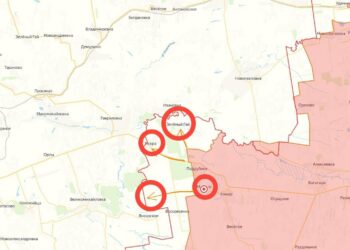 Российские войска освободили село Мирное на границе с Днепропетровской областью