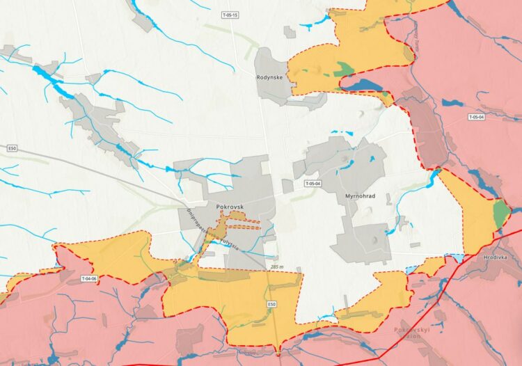 Покровск может быть оперативно зачищен в течение нескольких дней, карта боевых действий на Украине на 27 июля