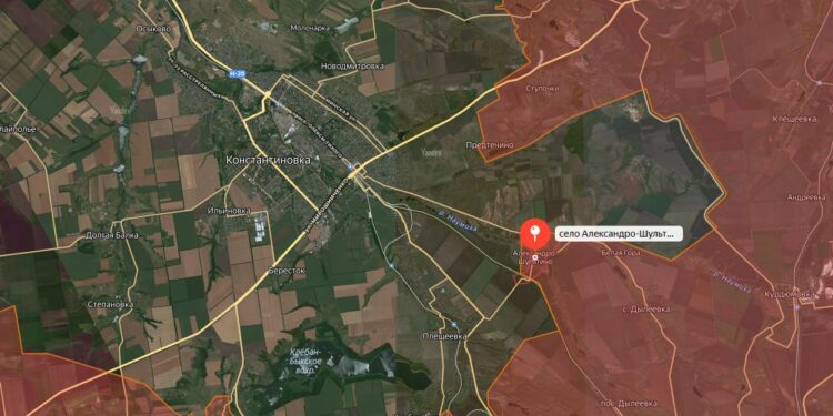Александро-Шультино освобождено: российские войска прорвали оборону ВСУ под Константиновкой