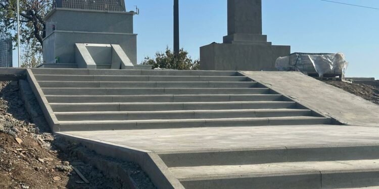 В Дмитровке при поддержке Сахалина строят Мемориал советским воинам