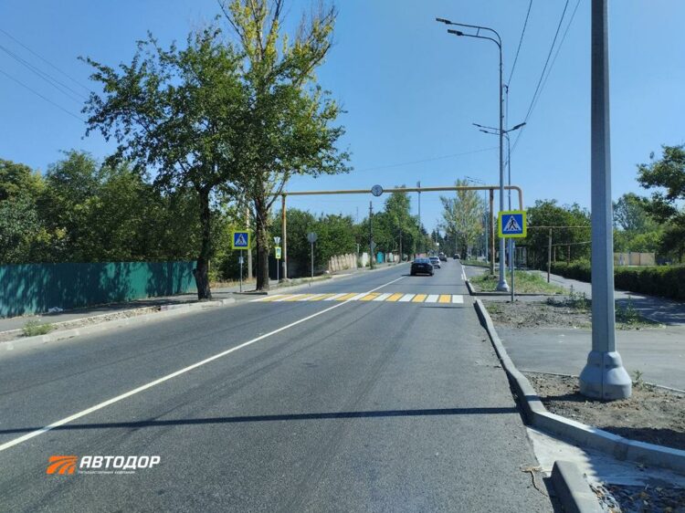 В Макеевке реконструировали объездную дорогу