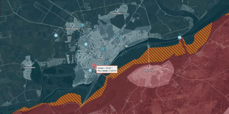 В Херсоне началась эвакуация жителей