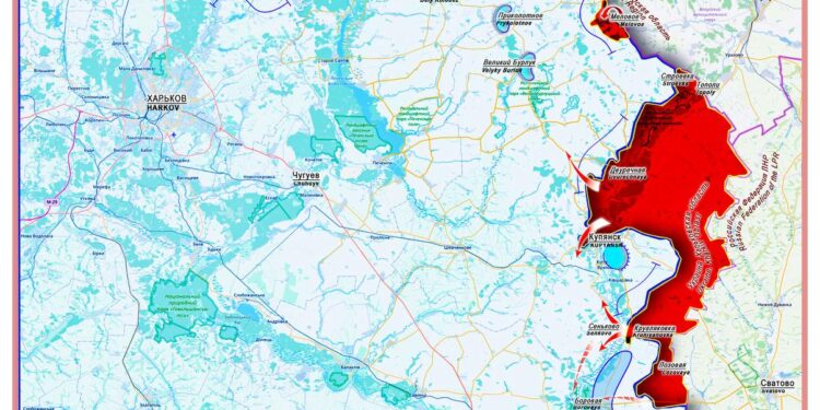 Российские войска создают буферную зону с Украиной: план с фортами-базами