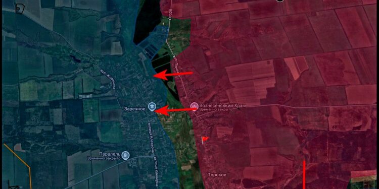 ВС РФ освободили Торское на Краснолиманском направлении