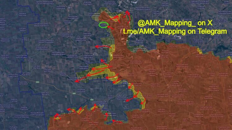 Российская армия рвёт оборону ВСУ под Покровском