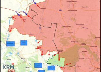 Российские войска наступают на Красный Лиман, Северск и Купянск